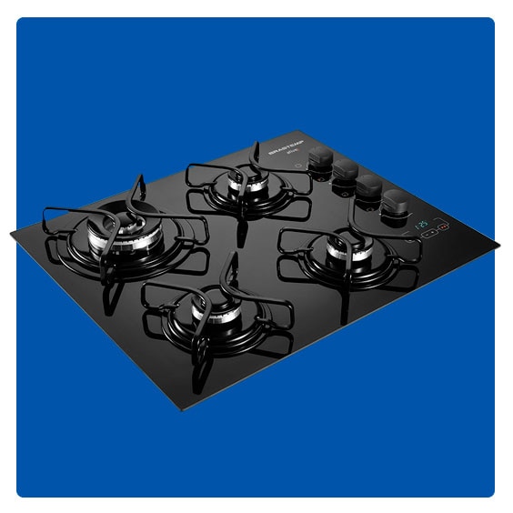 Cooktop Brastemp BDT62AE 4 Bocas