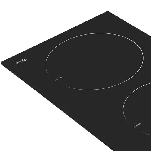 Cooktop Tramontina Dominó Touch 2EI 30 limpeza prática