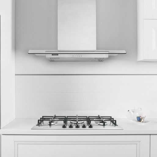 Coifa Parede New Vetro Flex Silenciosa Moderna