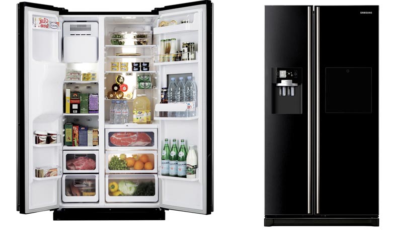 Refrigerador Side by Side Samsung RS21HKLBG1/XAZ