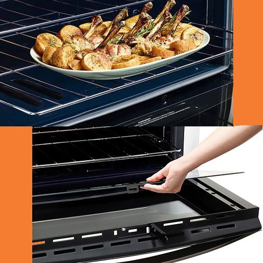 Fogão Brastemp BFS6NR Inox Forno 96 Litros