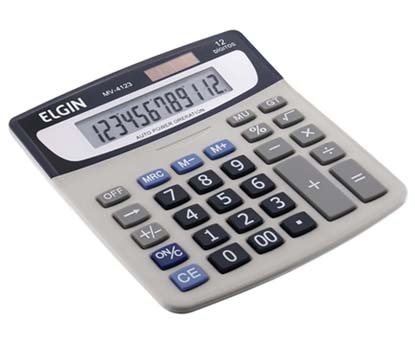calculadora de mesa Elgin MV 4123