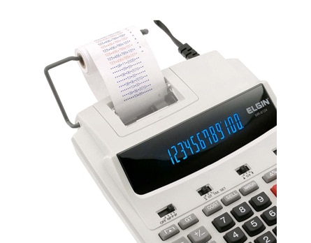 calculadora elétrica Elgin MR6124 close