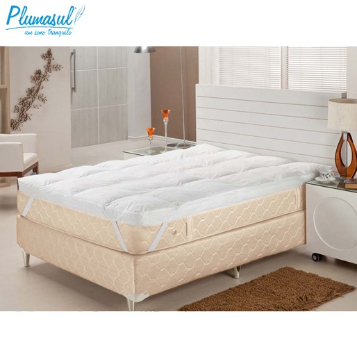 Pillow Top para Cama Queen Plumasul Casas Bahia