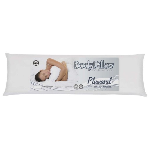 Travesseiro Penas de Ganso Plumasul Body 150x50 cm