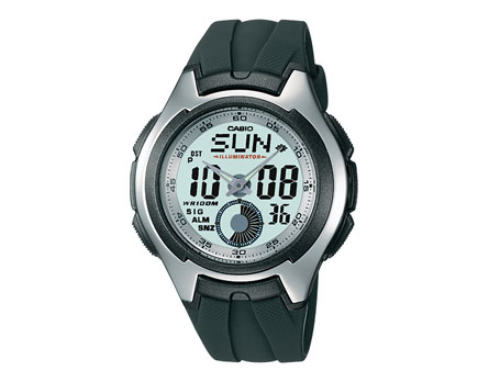 Relógio Casio Active Dial AQ 160W 7BV - Acessório com design inovador e recursos práticos