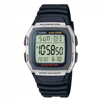 Relógio Masculino Digital Casio Standard W-96H-1AV