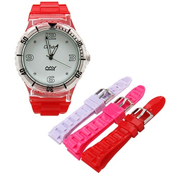 Relógio Analógico My Watch Kit Pulseiras Condor New KM35504B