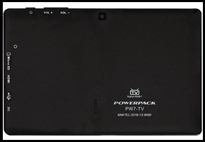 Tablet PowerPack microSD saída mini HDMI