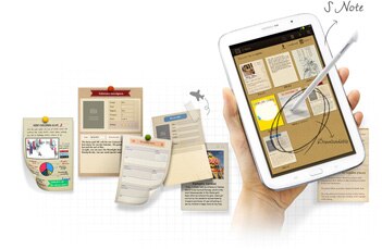 S Note tablet galaxy note