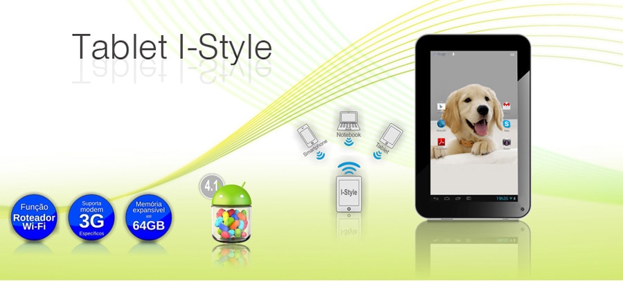 Tablet DL I-Style Android 4.1 Wi-Fi