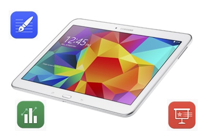 Tablet Galaxy Tab 4 Samsung office