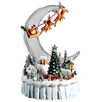 Enfeite Santini Christmas Lua 530463