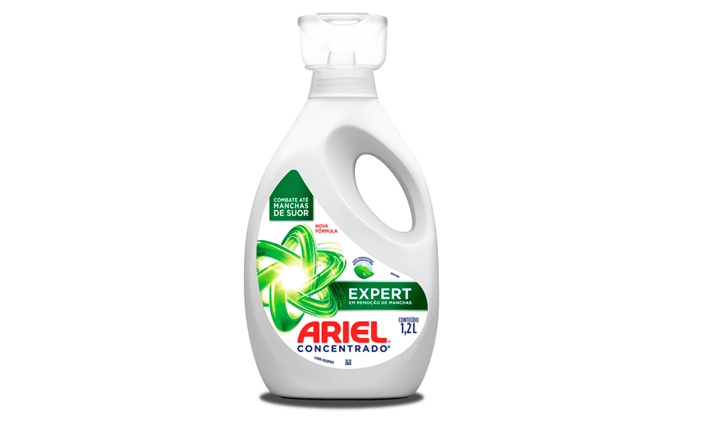 Sabão Líquido Ariel Expert rendimento