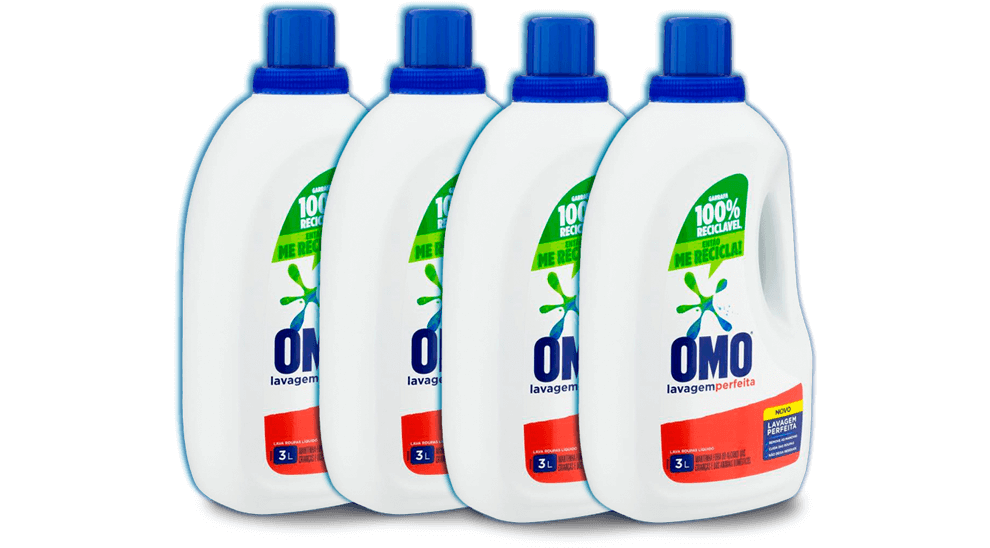 Sabão Líquido Omo Lavagem Perfeita 3 Litros