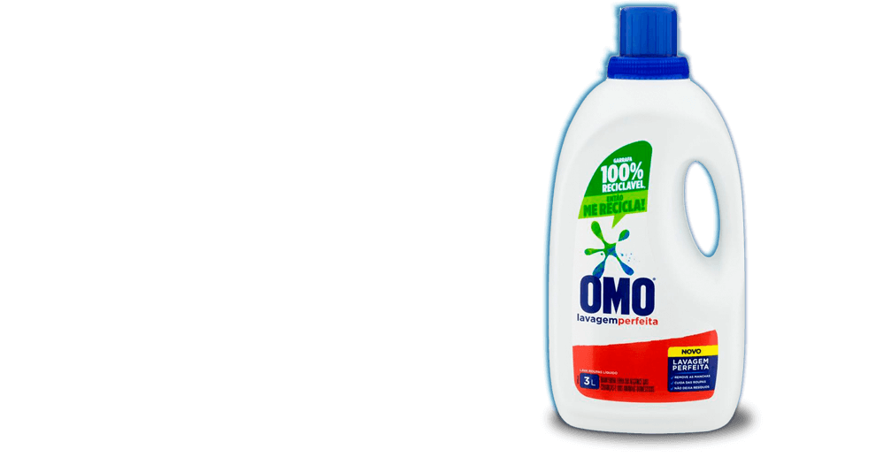 Sabão Líquido Omo Lavagem Perfeita desempenho