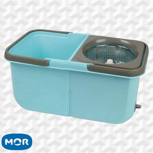 Esfregão Mop Limpeza Prática Mor 8297 balde válvula