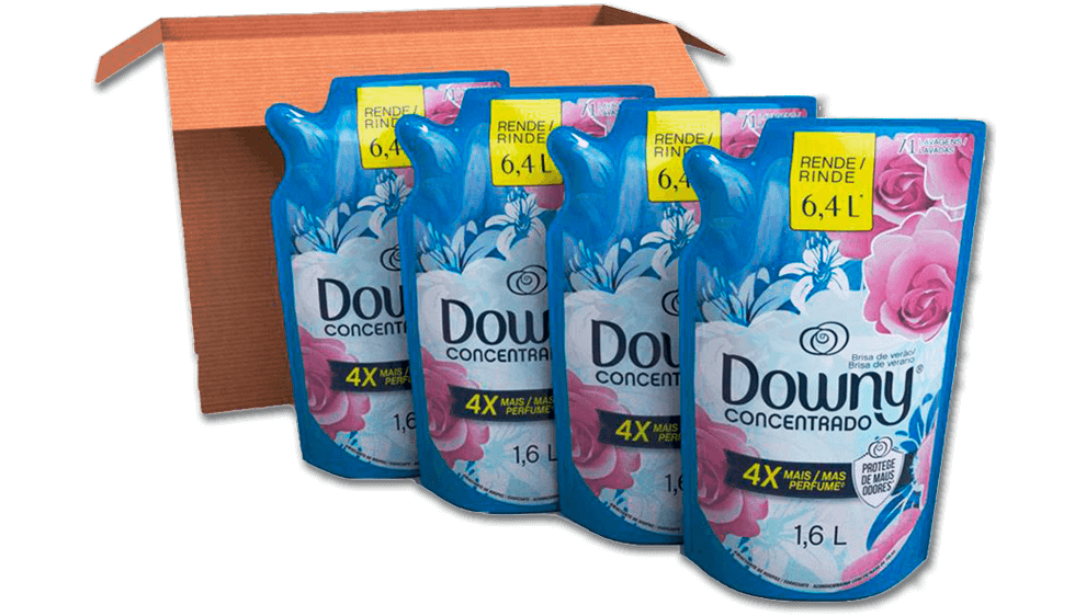 Amaciante Downy Concentrado Brisa de Verão 1,6L Refil