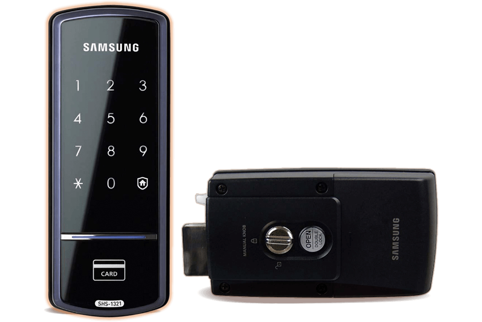 Fechadura Digital Samsung SHS-1321 Fechadura Digital Samsung SHS-1321