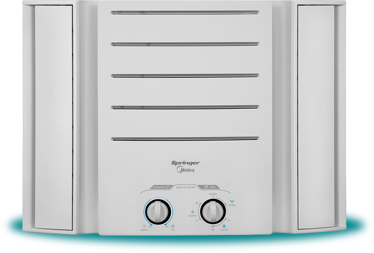 Ar Condicionado Janela Springer Midea Frio 10 000 Btus Mecanico Branco Janela Casas Bahia 6941769