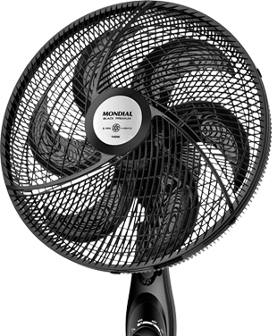 Ventilador Coluna Mondial Black Premium NV61 velocidades