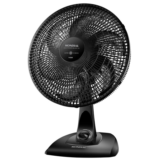 Ventilador Mesa Mondial Maxi Power Black 40cm