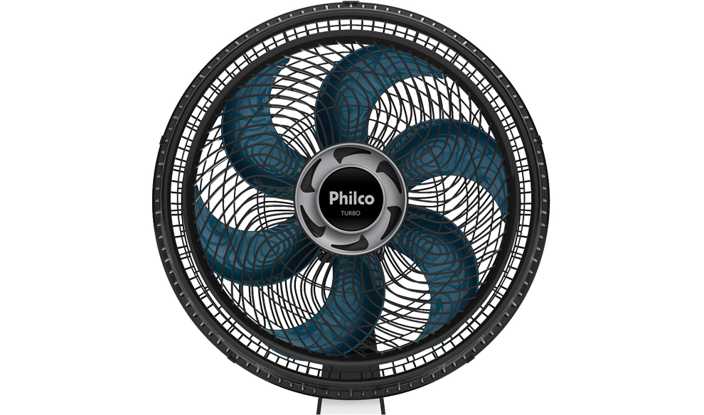 Ventilador Mesa Philco PVT400 Turbo velocidades porta fio grade
