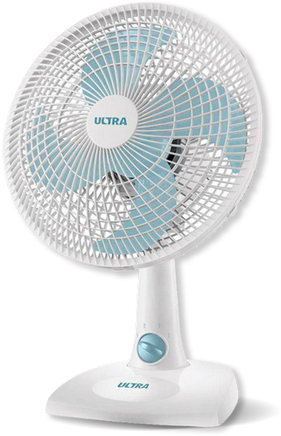 Ventilador Mesa Ultra V16 30 cm Branco Azul