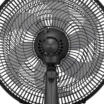 ventilador Arno Turbo Silencio Maxx 40 TS40 Preto detalhe