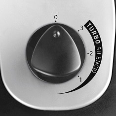 ventilador Arno Turbo Silencio Maxx Repelente TS55 Preto botão