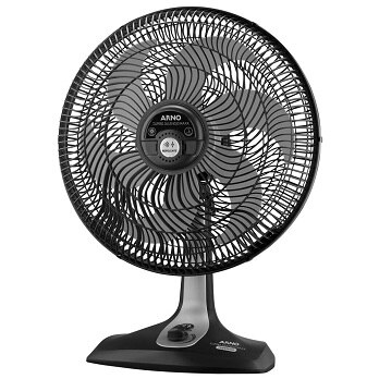 ventilador Arno Turbo Silencio Maxx Repelente TS55 Preto