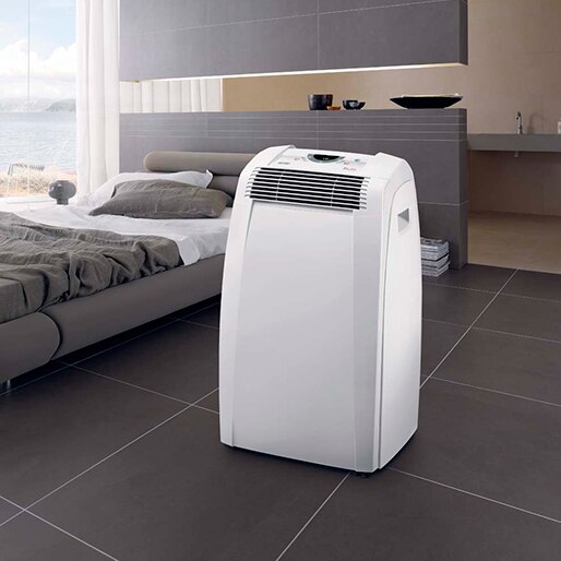 ar condicionado DeLonghi timer