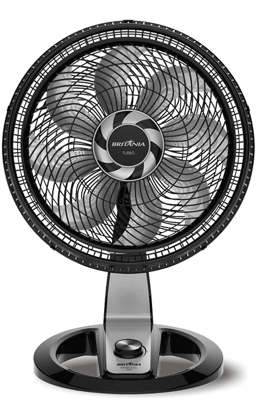 Ventilador Mesa Britânia Turbo BVT480 limpeza