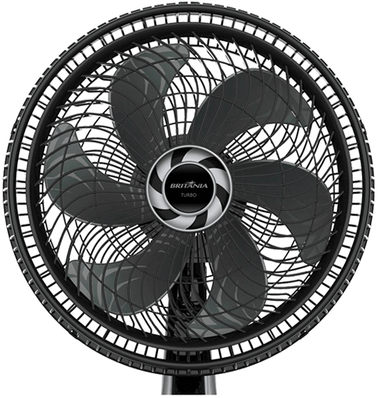 Ventilador de Mesa Britânia BVT30 Turbo potência