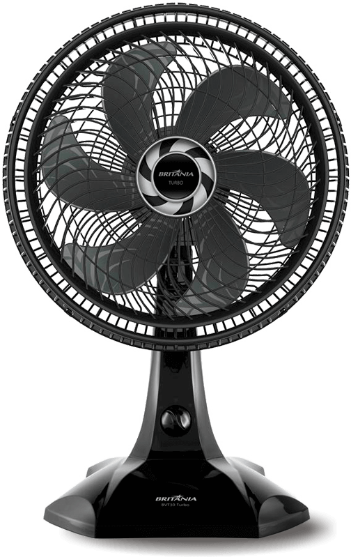 Ventilador de Mesa Britânia BVT30 Turbo base