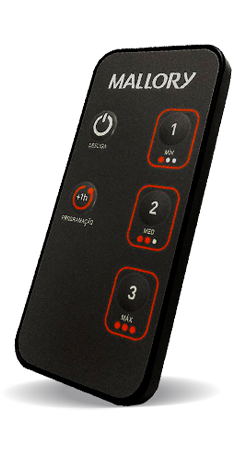 Ventilador Coluna Mallory Air Timer TS velocidades