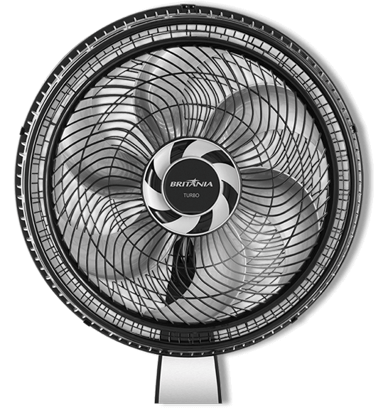 Ventilador de Mesa Britânia BVT410 Turbo potência