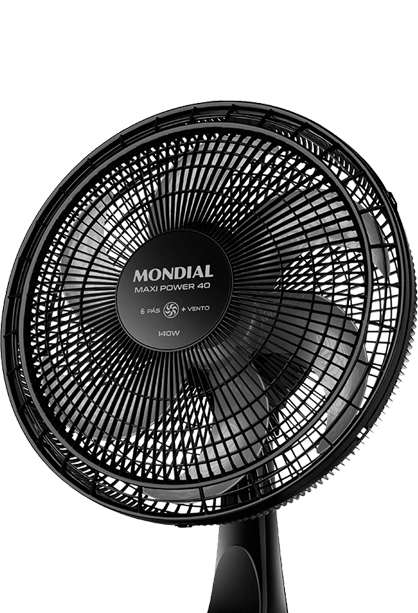 Ventilador Mondial Maxi Power grade removível