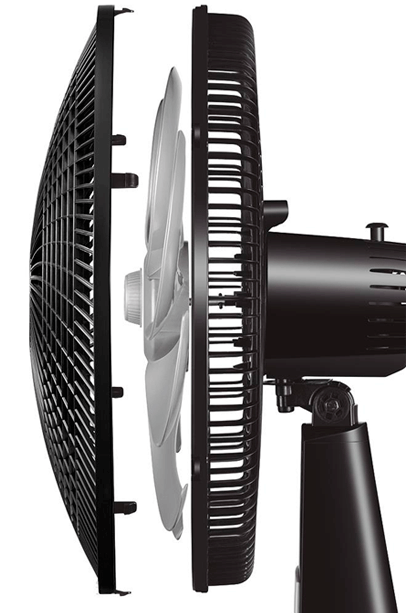 Ventilador Mesa Mondial Super Power VSP-30B 3 velocidades 