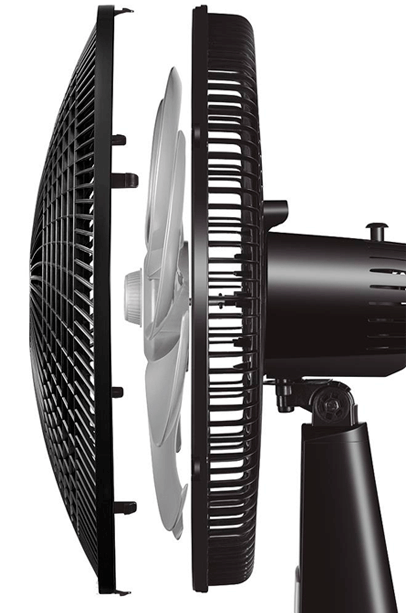 Ventilador Mesa Mondial Super Power VSP-40B 3 velocidades 