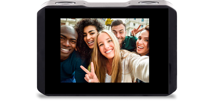 Câmera esportiva Xtrax Selfie 4k foto 16mp