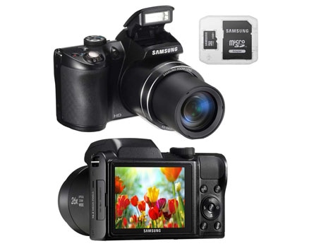 Câmera tira fotos em ótima resolução e grava vídeos em HD