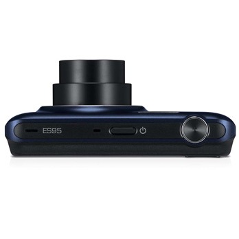 câmera digital Samsung ES95 Preto Cobalto espessura