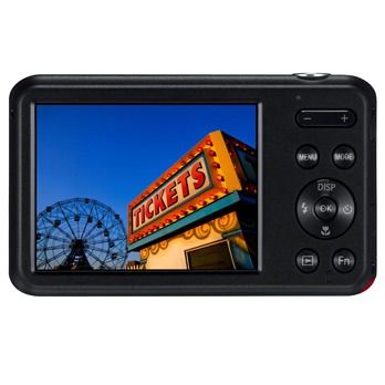 câmera digital Samsung ES95 Preto Cobalto visor