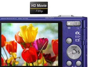 Vídeos HD DSC-W730