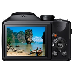 câmera FujiFilm FinePix S4800 visor
