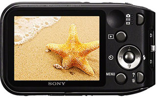 Câmera Sony Resistente a areia