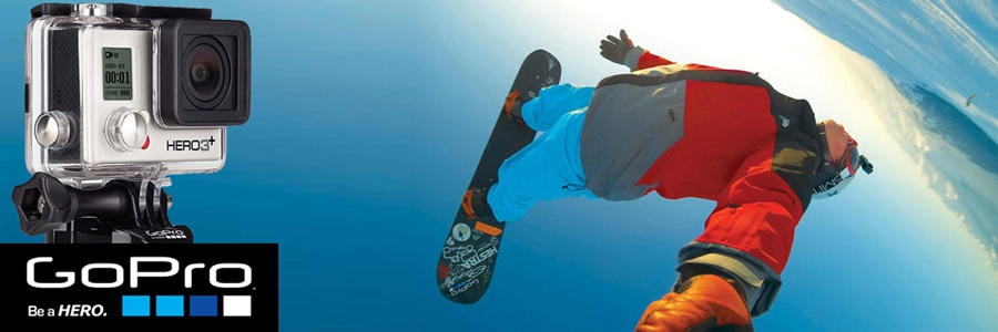 gopro silveredition hero3+ 10megapixels camera aventura esportes