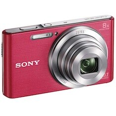 Câmera Digital Sony Cyber-shot DSC-W830 lente