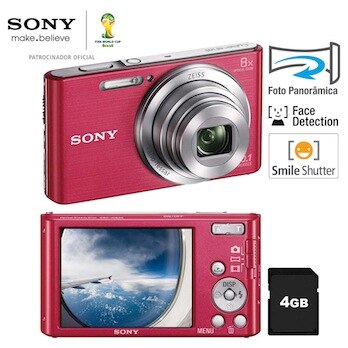 Câmera Digital Sony Cyber-shot DSC-W830